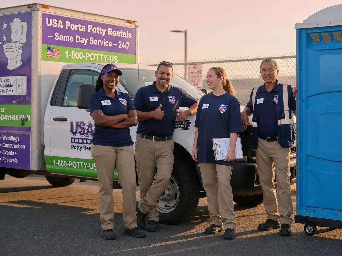 Porta Potty Rental company in Plymouth, WA